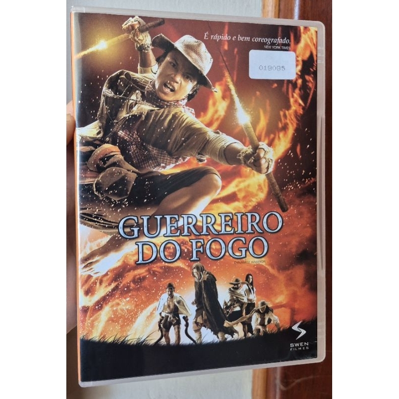 DVD Guerreiro do Fogo (Dynamite Warrior) (Dan Chupong) (Original)
