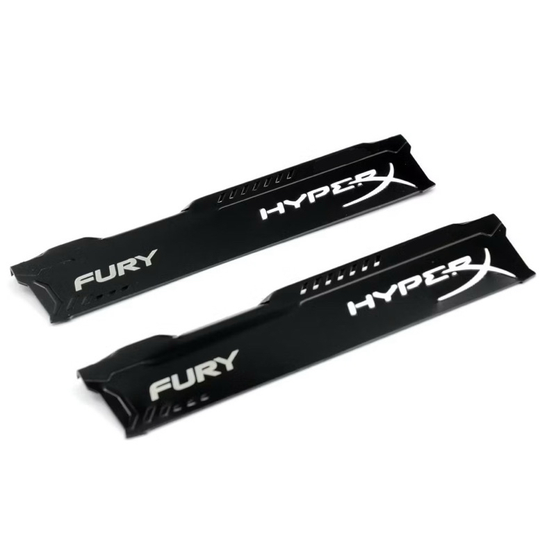 Dissipador de Calor Memoria Ram Fury Hyperx DDR2 DDR3 DDR4 Preto Capa Universal