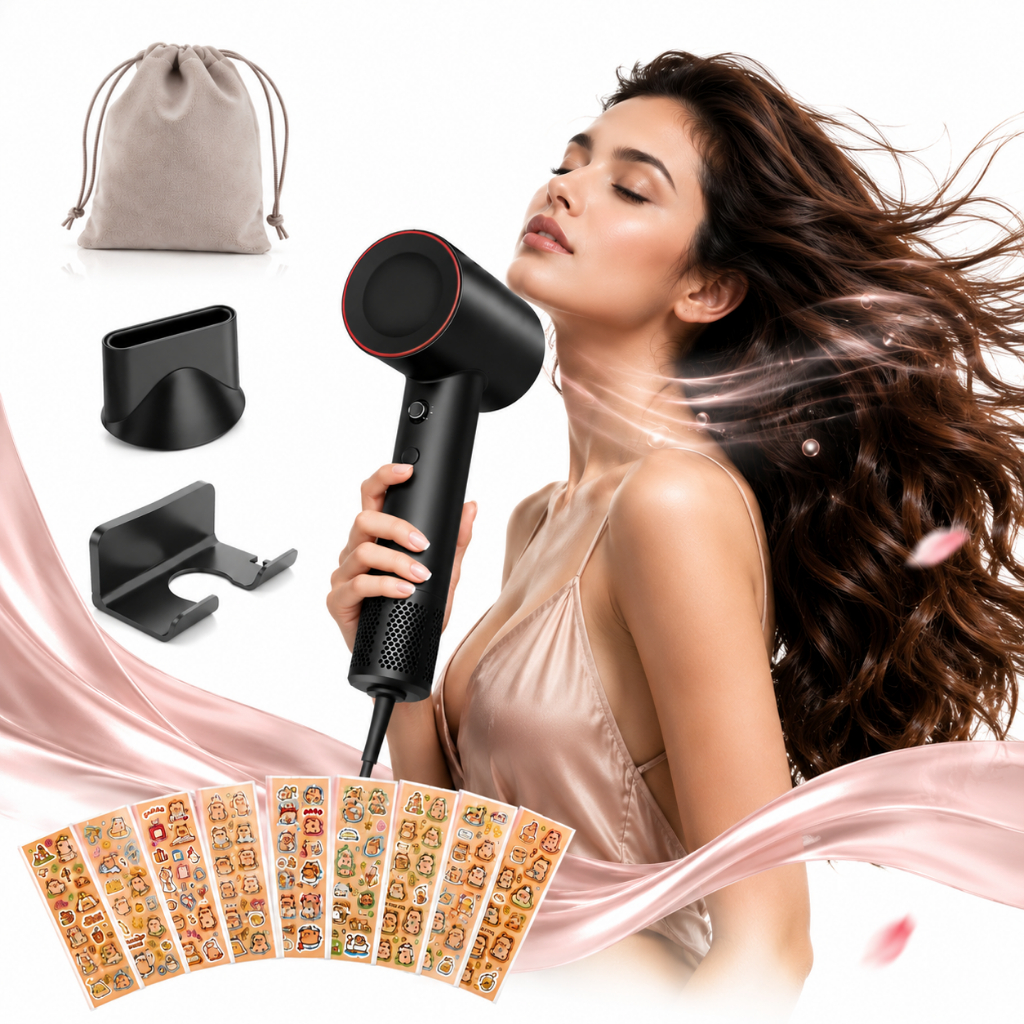 Heyplus H5 Kit Secador De Cabelo Profissional Escova Secadora E Modelador De Cachos 1300w Potente Tecnologia De Í