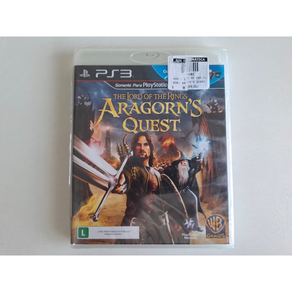 The Lord Of The Rings Aragorn's Quest Playstation 3