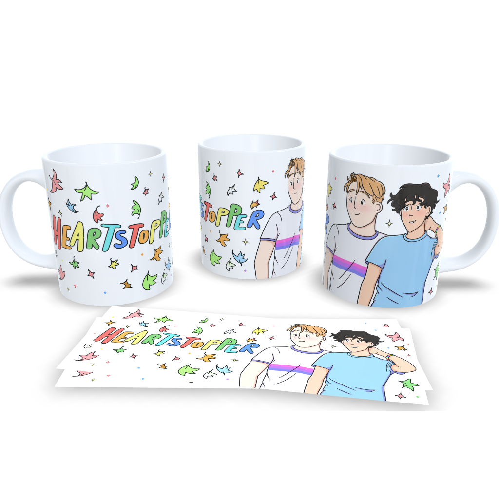 Caneca Heartstopper Personalizada