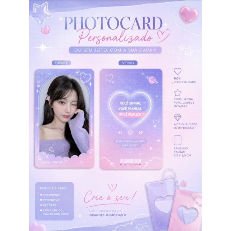 PHOTOCARD PERSONALIZADO