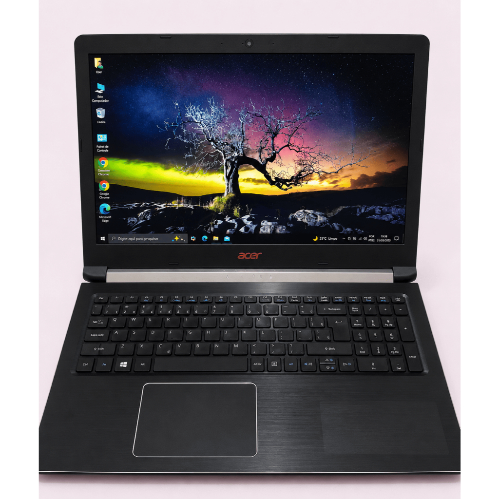💻 Notebook Acer Aspire | Core i5 7º Geração | 8GB RAM | SSD 240GB | Windows 10 – Pronto para Uso!