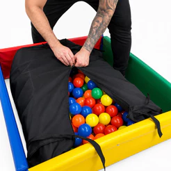 Saco Coletor de Bolinhas Reforçado para Piscina de Bolinhas 150x150