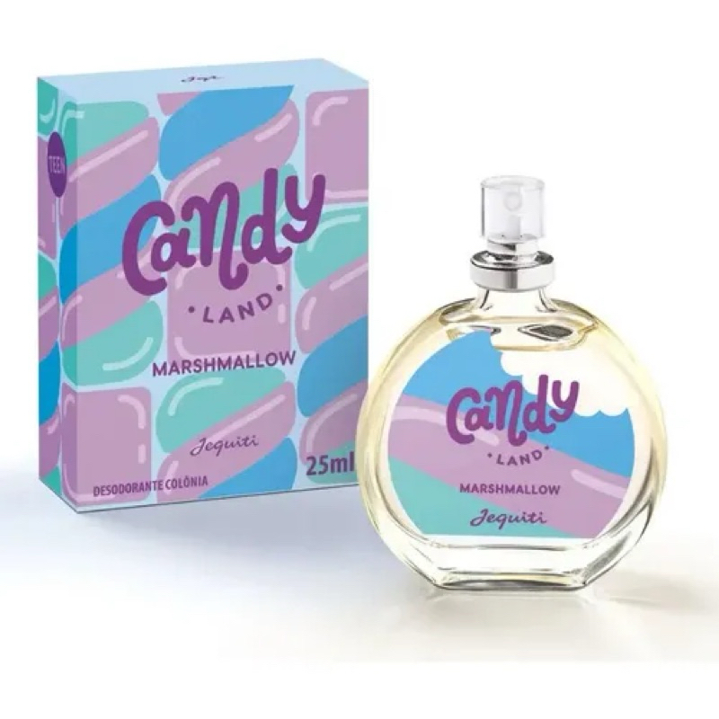Desodorante Colônia Jequiti Candy Land Marshmellow 25ml Jequiti