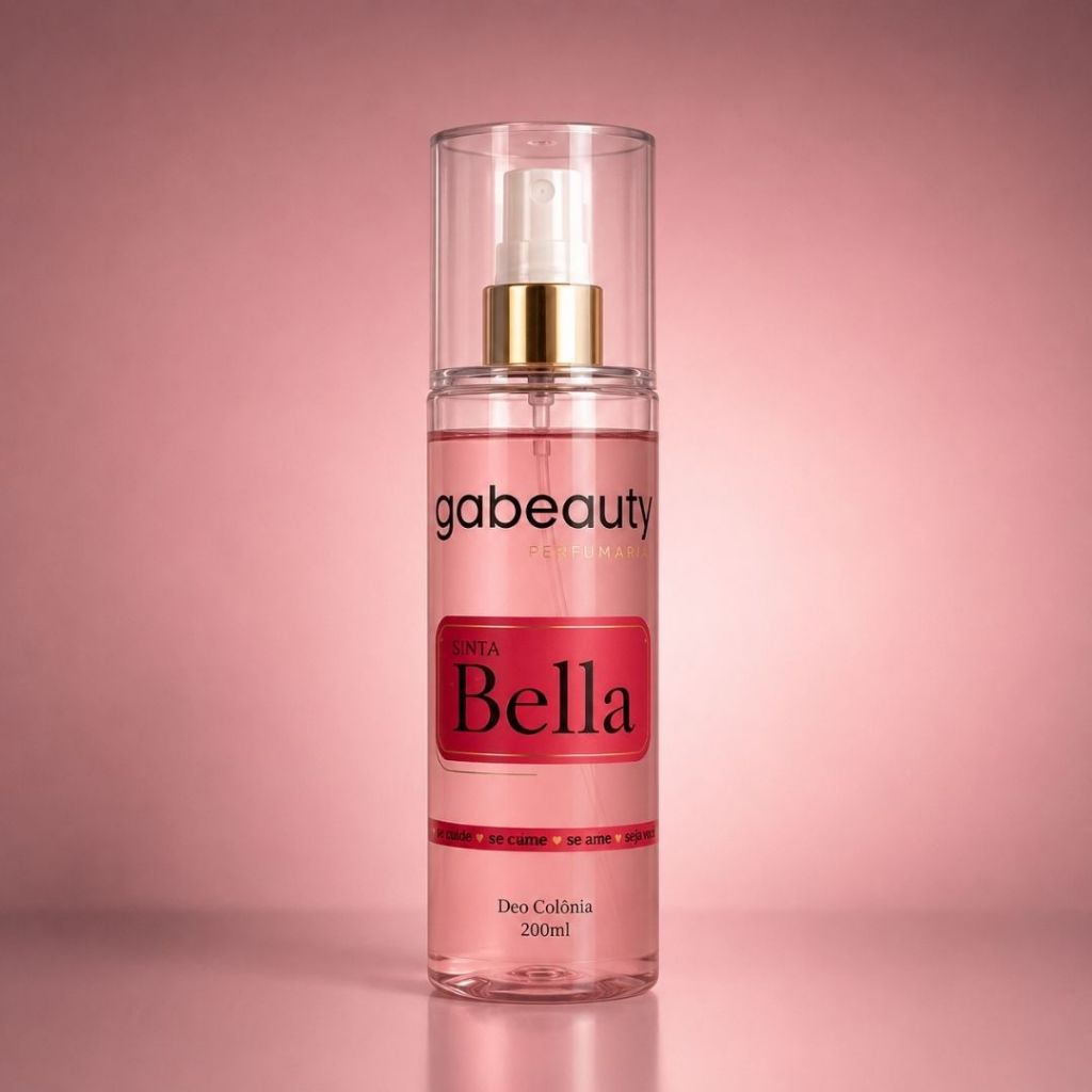 Body Splash Se Sinta Bella Body Splash Glitter Perfume Importado Feminino Floral 200ml