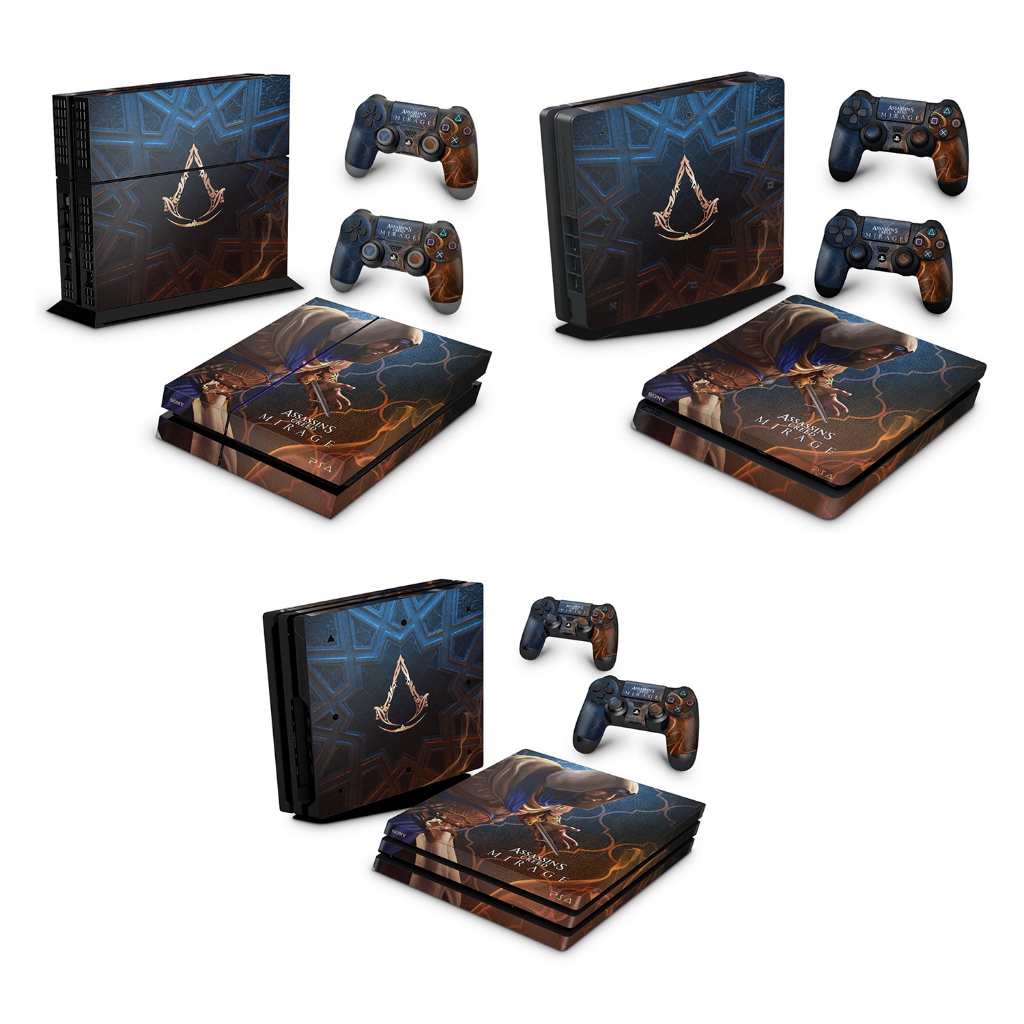 Skin Anti-Rage para PS4 FAT, SLIM ou PRO - 424 - Skin Playstation 4