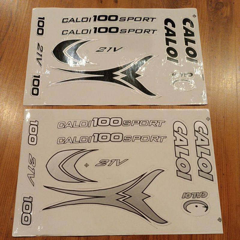 Adesivo Bicicleta Caloi 100 Bike