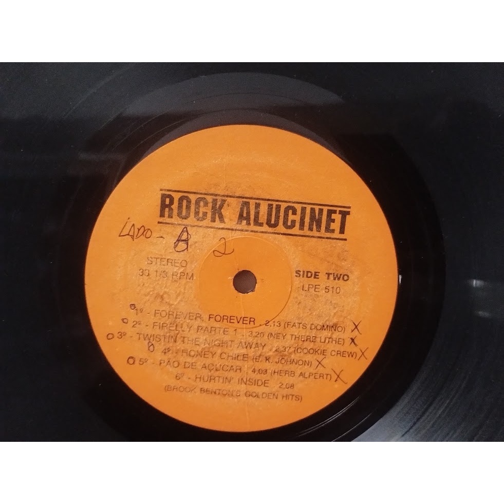 Lp Vinil Rock Alucinet - rock N Roll, Fats Domino, Herb Alpert, Quince Jones