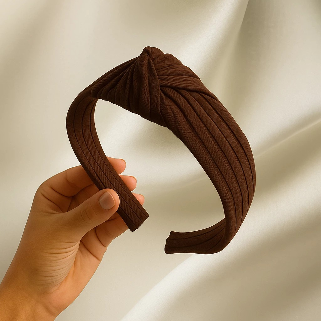 Tiara  Nó Canelada para Cabelo – Cores Variadas