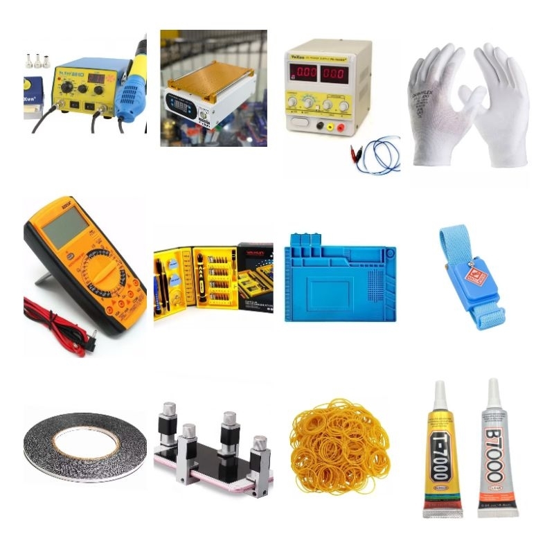 kit assistencia Técnica completa para smartphones 110v #ks2
