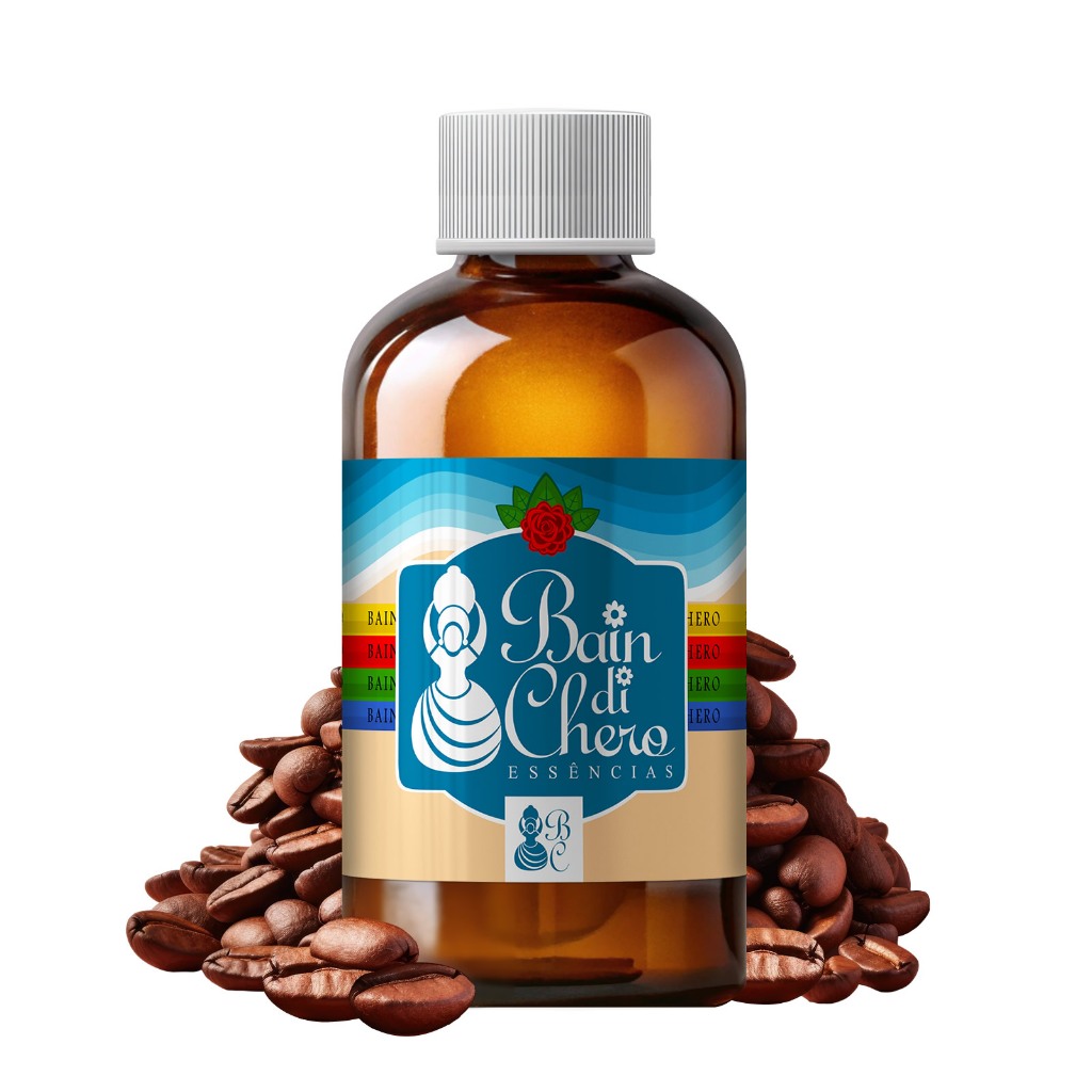 Essência Aromática Hidrossolúvel Para Aromatizantes Sabonetes e Cosmeticos - Café Torrado 100ml