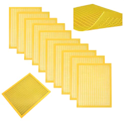 Tela Excluidora de Abelha Rainha 51x42cm para colmeia Langstroth, plástico, 10 unidades