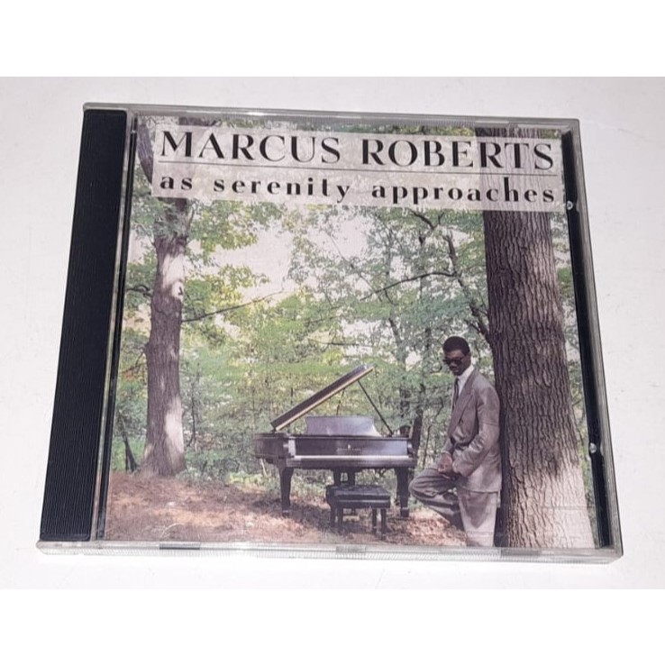 Cd Jazz Raro - Marcus Roberts - As Serenity Approaches - Bmg - 1992 - Em Muito Bom Estado
