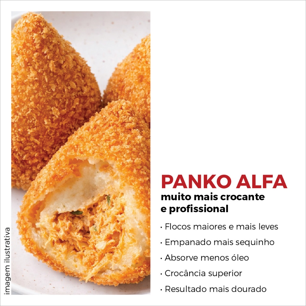 Mistura Flocada Alfa Panko 200g