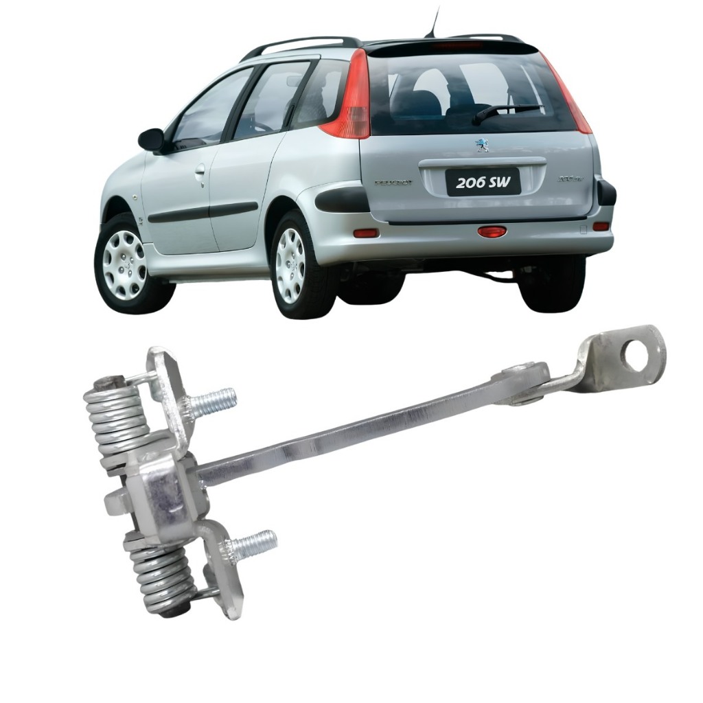 Limitador Peugeot 206 Sw Porta Traseira 2005 2006 Até 2009