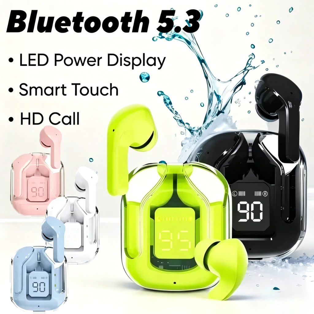 NOVO Air31 Fone De Ouvido Ruído Cancelando Earbuds Bluetooth Sem Fio HiFi Stereo Com Carregamento -Techo Pro