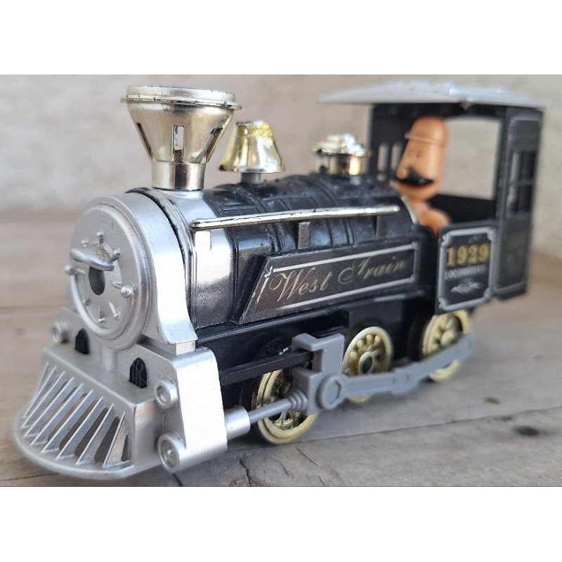 Miniatura Trem Locomotiva Metal Sonic Tutu 14cm de comprimento