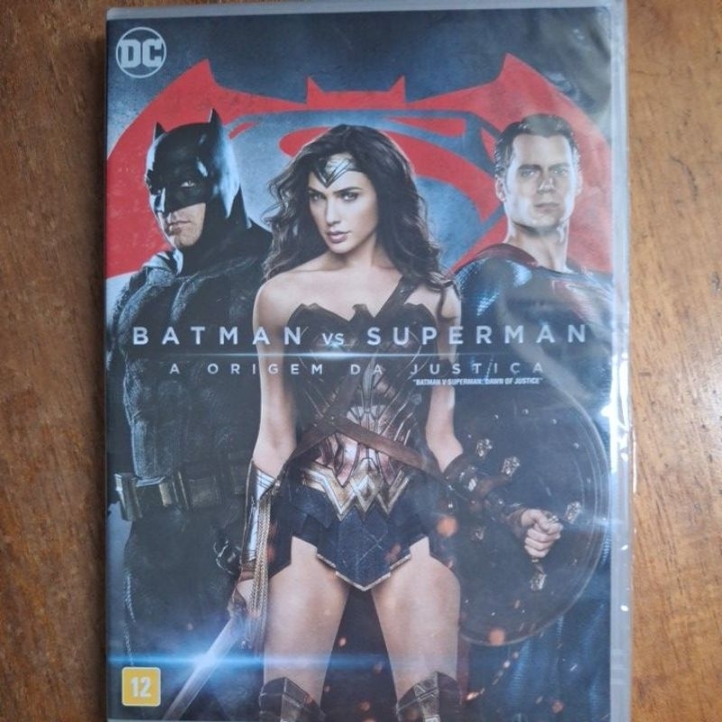 dvd Batman vs superman a origem da justiça original (lacrado)