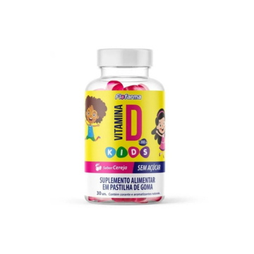 FlowPro Pectina Vitamina D em Goma de Mascar Kids 75g