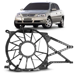 Defletor Radiador Astra 1999 a 2011 Vectra 2006 a 2009 Sem Ventoinha