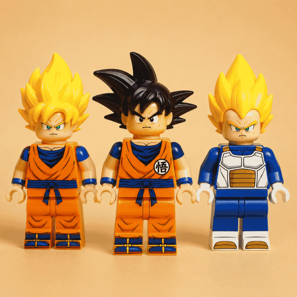 Blocos de Construção Dragon Ball Compatível Lego Anime Boneco Montável Presente Infantil