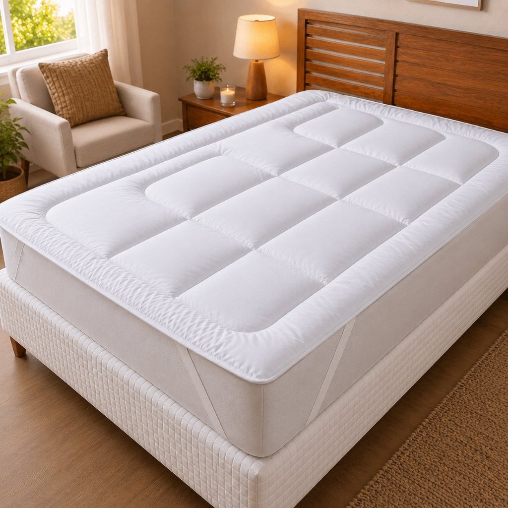Pillow Top 400 Fios Premium Super Macio Protetor de Colchão Solteiro Casal Queen King