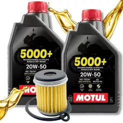 Troca de Óleo Lander 250 / Fz25 250 / Teneré 250 / Fazer 250 Motul 5000+ 20w50 + Filtro C/ Oring
