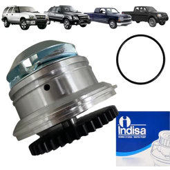Bomba d'Água Indisa Para Chevrolet Blazer S10 Frontier Silverado Troller T4 Xterra 2.8 Diesel
