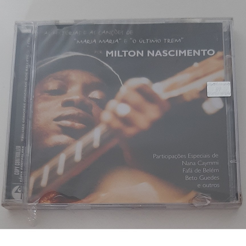 CD Milton Nascimento - Maria Maria / O Último Trem (Lacrado) (Duplo)  *