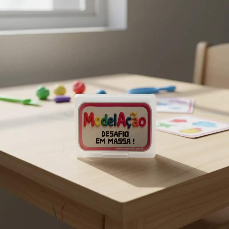 Modelar Imagens com Massinha | Jogo Educativo Coordenação Motora e Criatividade