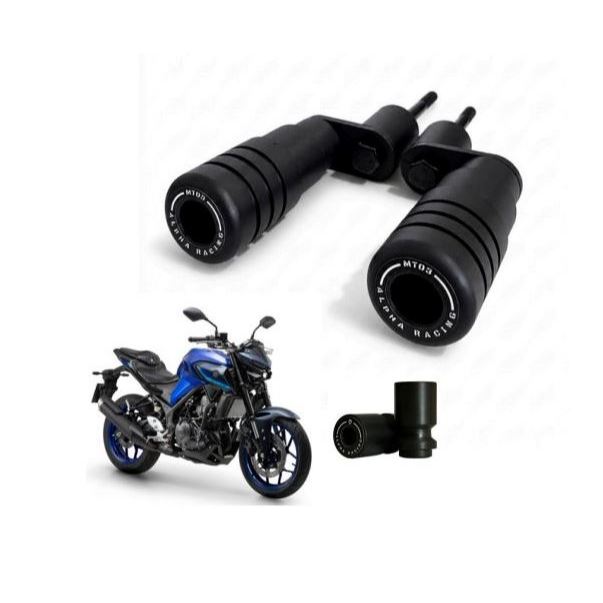 Kit Slider Dianteiro E Traseiro Yamaha Mt03 Mt-03 2015/16/17/18/19/20/21/22/23/24/25/26