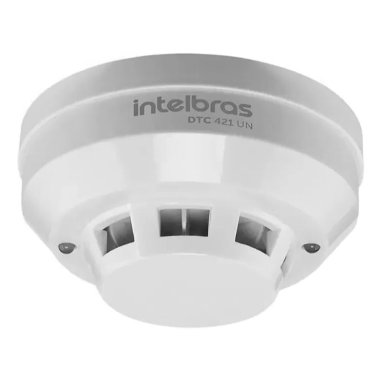 Sensor Térmico Intelbras DTC 421 12V 24V UN Para Central De Incêndio Termovelocimétrico Classe B a2r