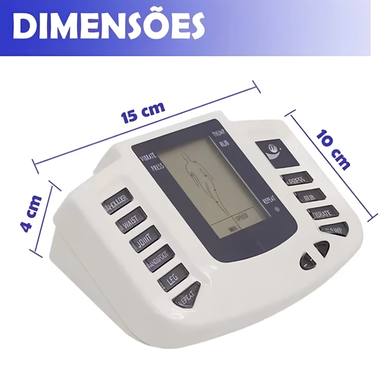 Massageador Elétrico Portátil com Visor LCD — foto 4