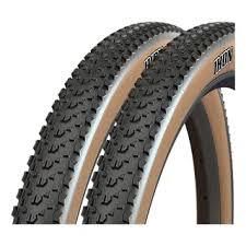 Par Pneu 29 X 2.2 Maxxis Ikon M319ru Exo/tr Skinwall Kevlar Cor Marrom original da montagem da caloi full carbon