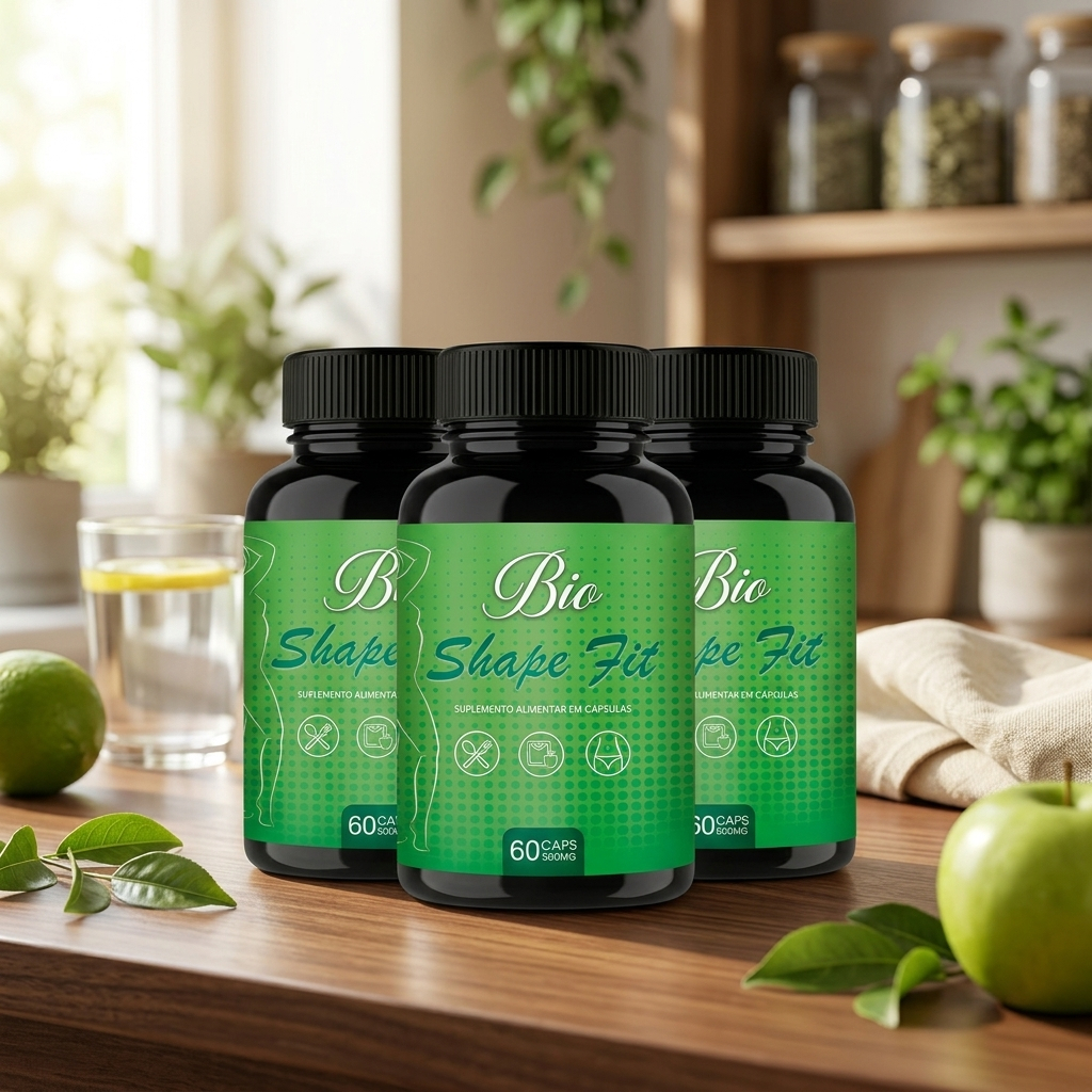 Bio Shape Fit 3 Unidades 180 Cápsulas Envio Já Original