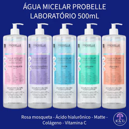 ÁGUA MICELAR PROBELLE LABORATÓRIO 500mL