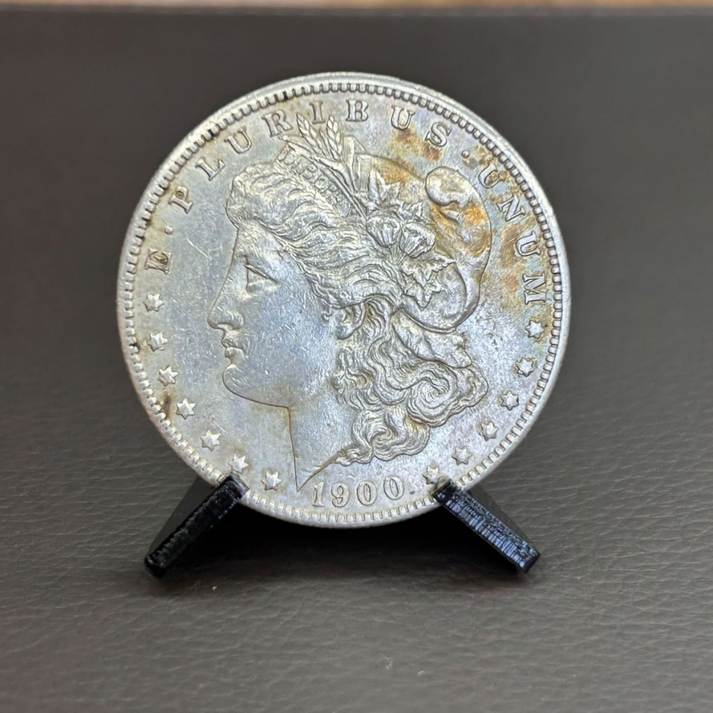 Estados Unidos - 1 Dólar De 1900, Prata 900, 26,73gr, 38,1mm. MBC/SOBERBA - Morgan