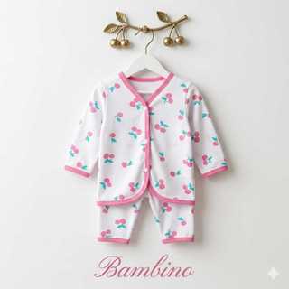 Conjunto bebê pijama de botão menina baby Pijama de bebê Americano pijama de inverno
