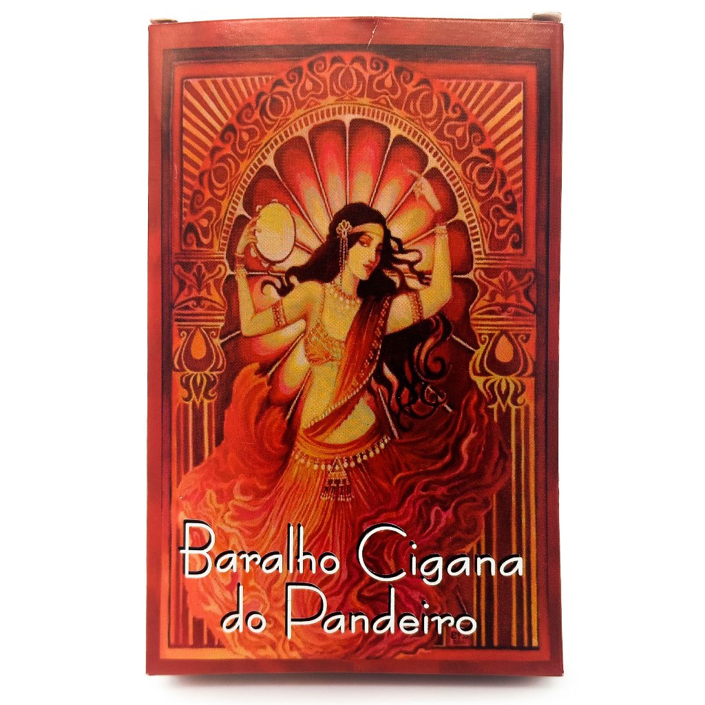 Tarot Baralho Cigana Do Pandeiro Com 36 Cartas + Manual Pronta Entrega
