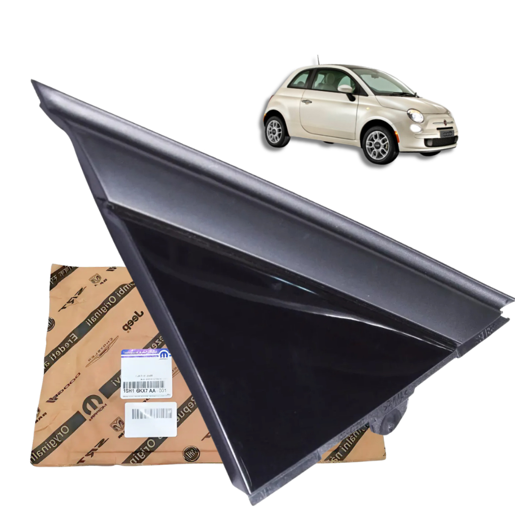 Acabamento Moldura Paralama Vidro Direito Fiat 500 2012-18