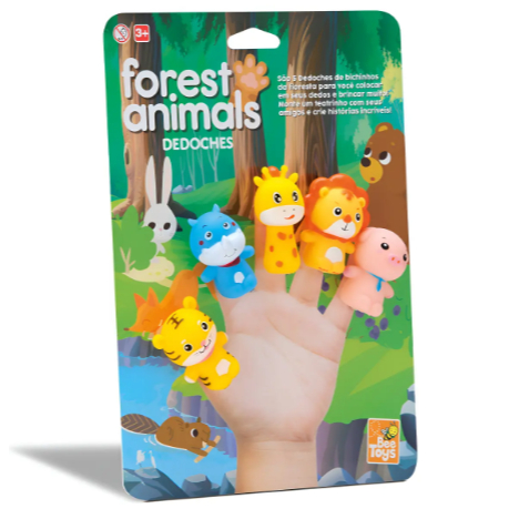 Fantoche De Dedo Dedoche Bichinhos De Brinquedo Animais Bee Toys
