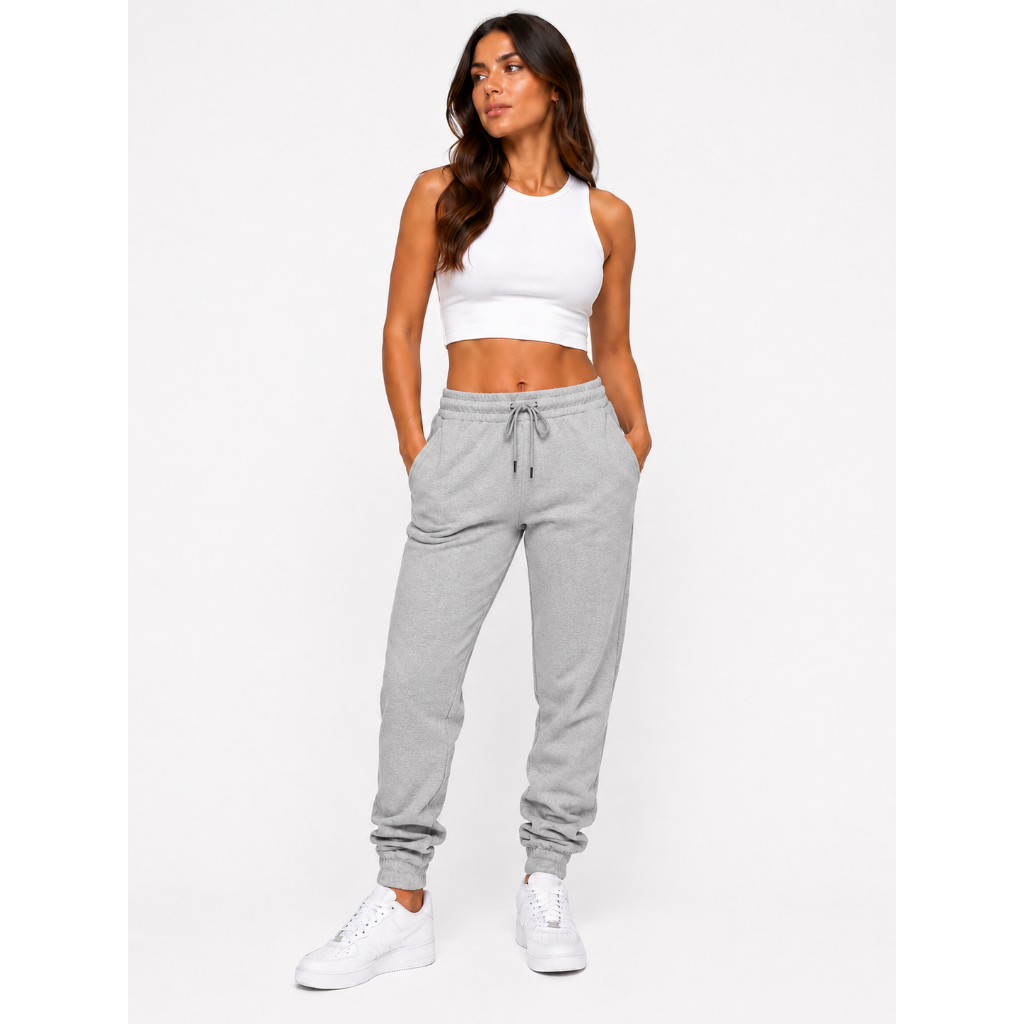 Calça Moletom Casual Feminina Swag Lisa Jogger