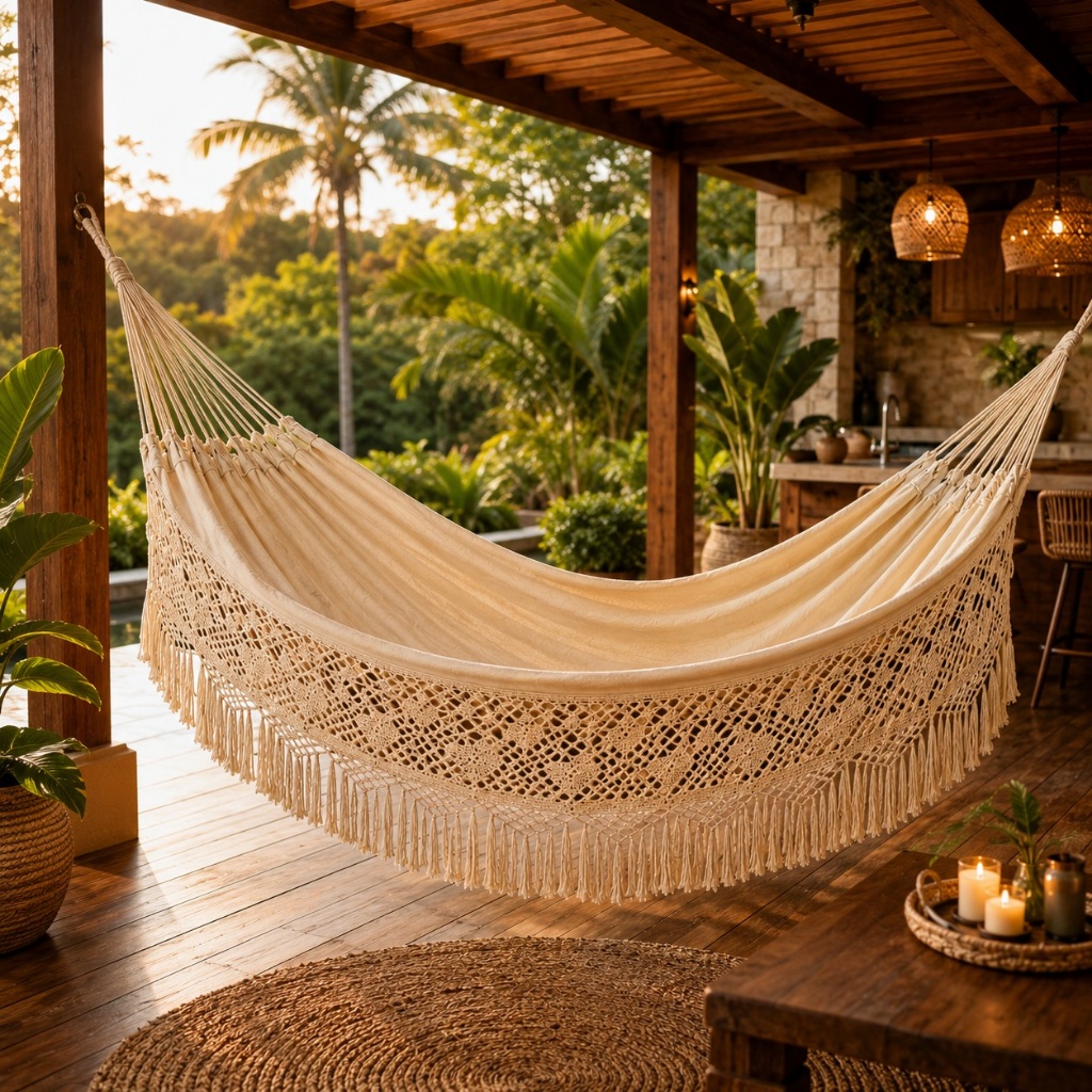 Rede De Descanso Dormir Casal Luxuosa Gigante Mega Promoção