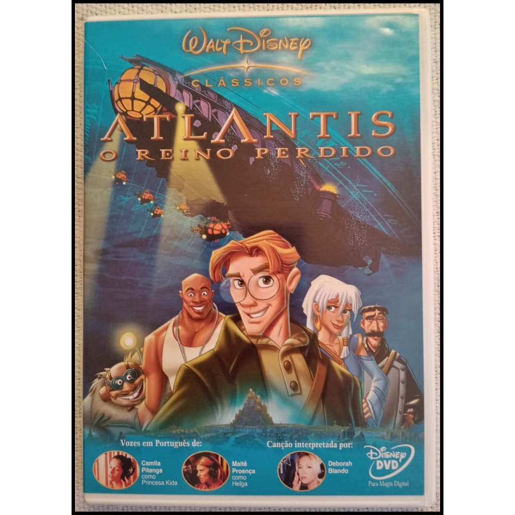 DVD Atlantis: O Reino Perdido - Original