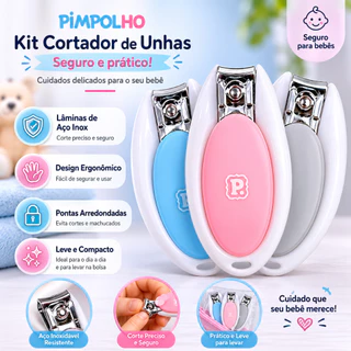 Cortador De Unha Pimpolho Infantil- Enxoval