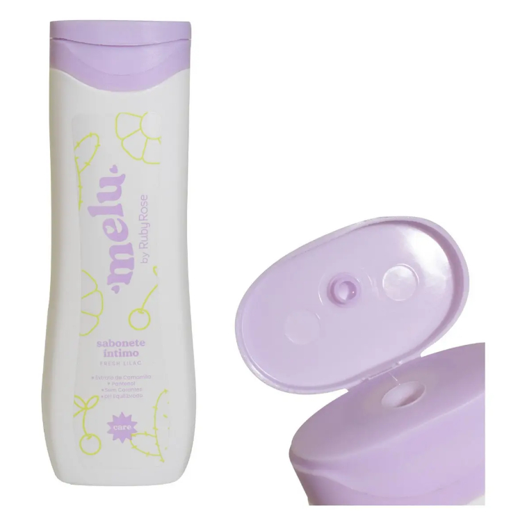 Sabonete Íntimo Melu By Ruby Rose Líquido Fresh Lilac 200ml