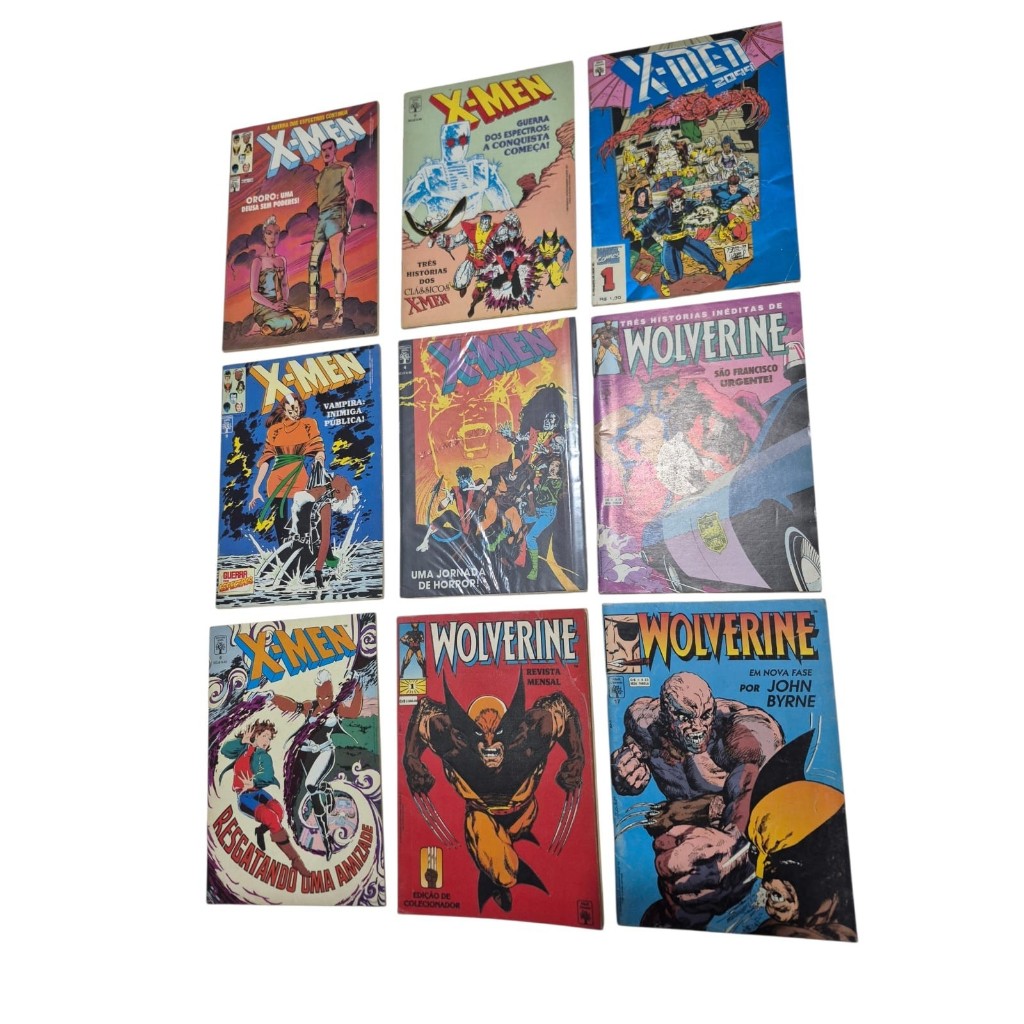 HQ GIBIS FORMATINHOS DA ABRIL - XMEN E WOLVERINE DIVERSOS NÚMEROS A ESCOLHER - VALOR DA UNIDADE