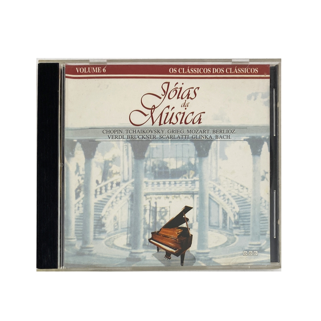 Cd – Coletânea Clássica - Jóias da música - Caras - Volume 6