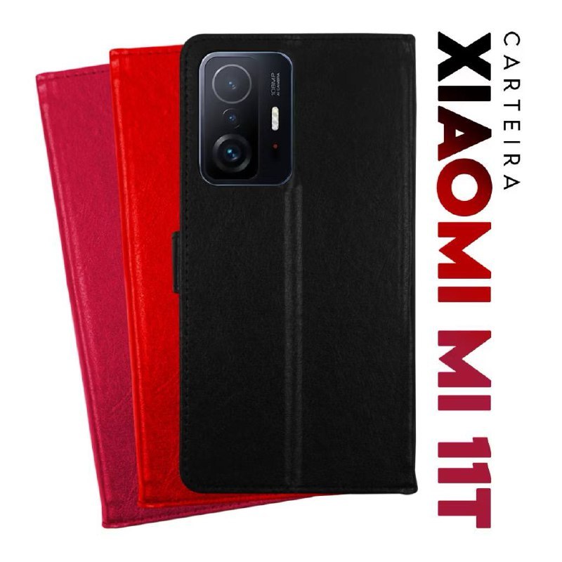 Capa de carteira flip cover XIAOMI MI 11T 11T PRO